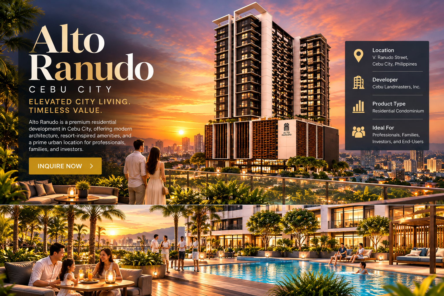 Alto Ranudo editorial lifestyle visualization based on project imagery
