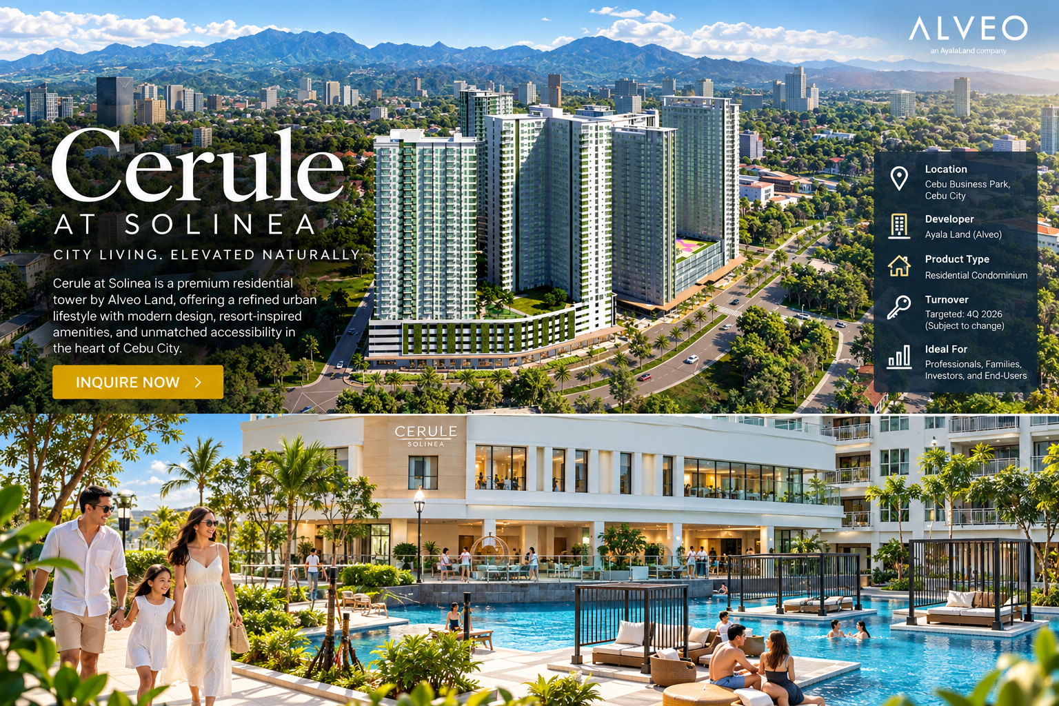 Cerule at Solinea editorial lifestyle visualization based on project imagery